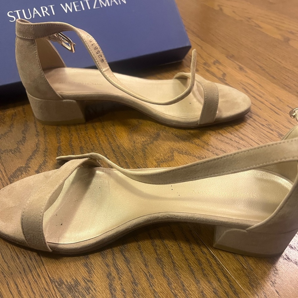 Stuart Weiztman  NUDISTJUNE sandles ❤️ Open to offers!